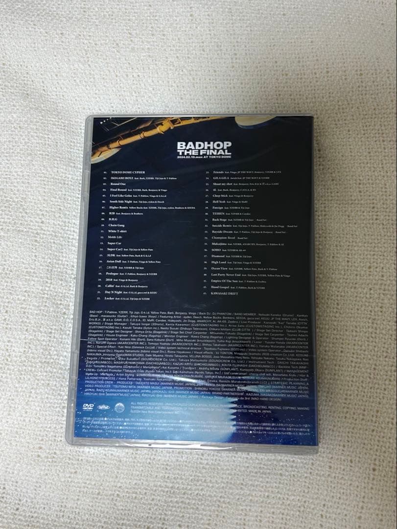 ミュージック BADHOP THE FINAL DVD
