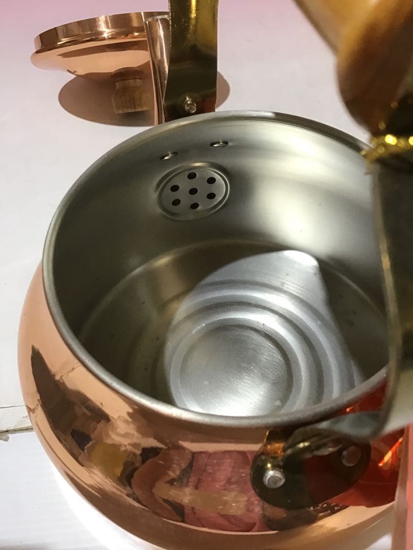 21699 銅製ケトル ヨーロピアンケトル 2リットル 未使用品