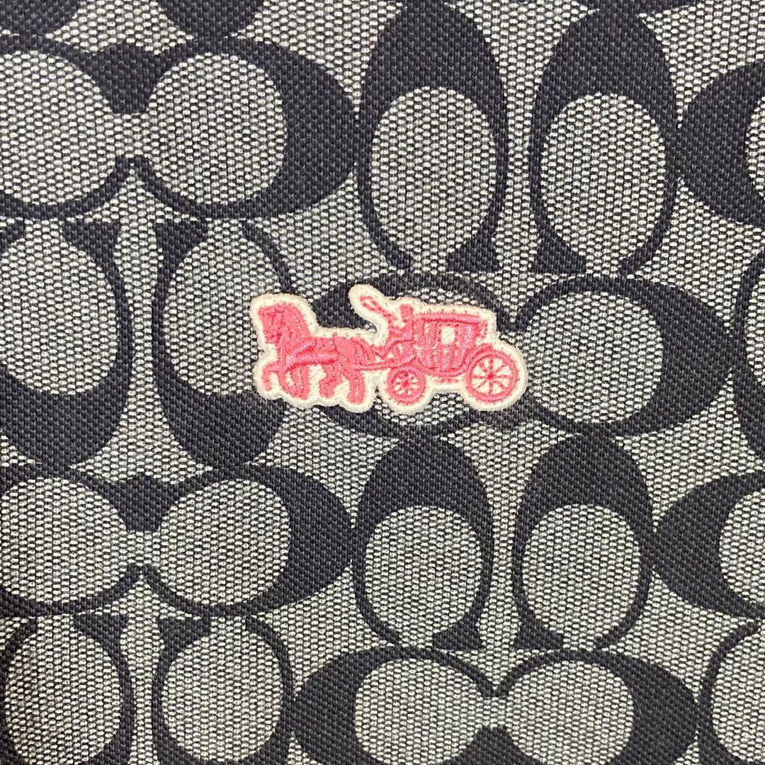 【定番人気モデル】COACH コーチ 総柄ポロシャツ シグネチャーピケC3668