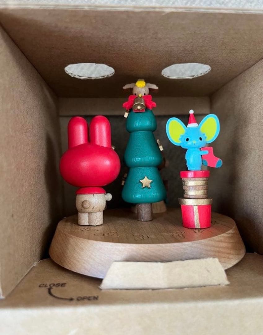 新品マイメロ　木製オルゴール　サンリオマイメロディーwooderful life