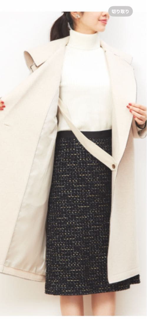 DESIGNWORKS ベージュ ロングコート