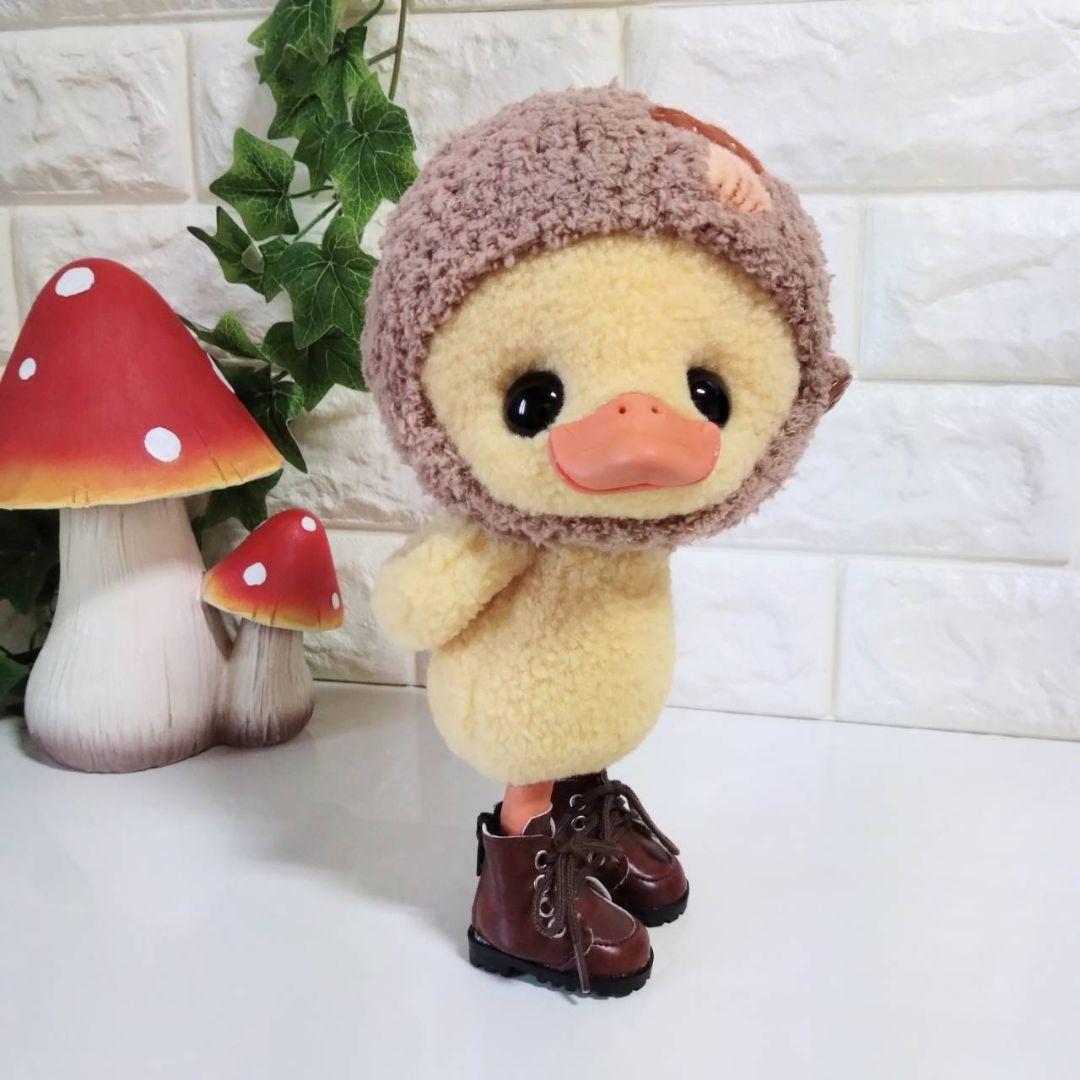 アートドール✽ぬいぐるみ✽アヒルのぴっぴちゃん✽大サイズ