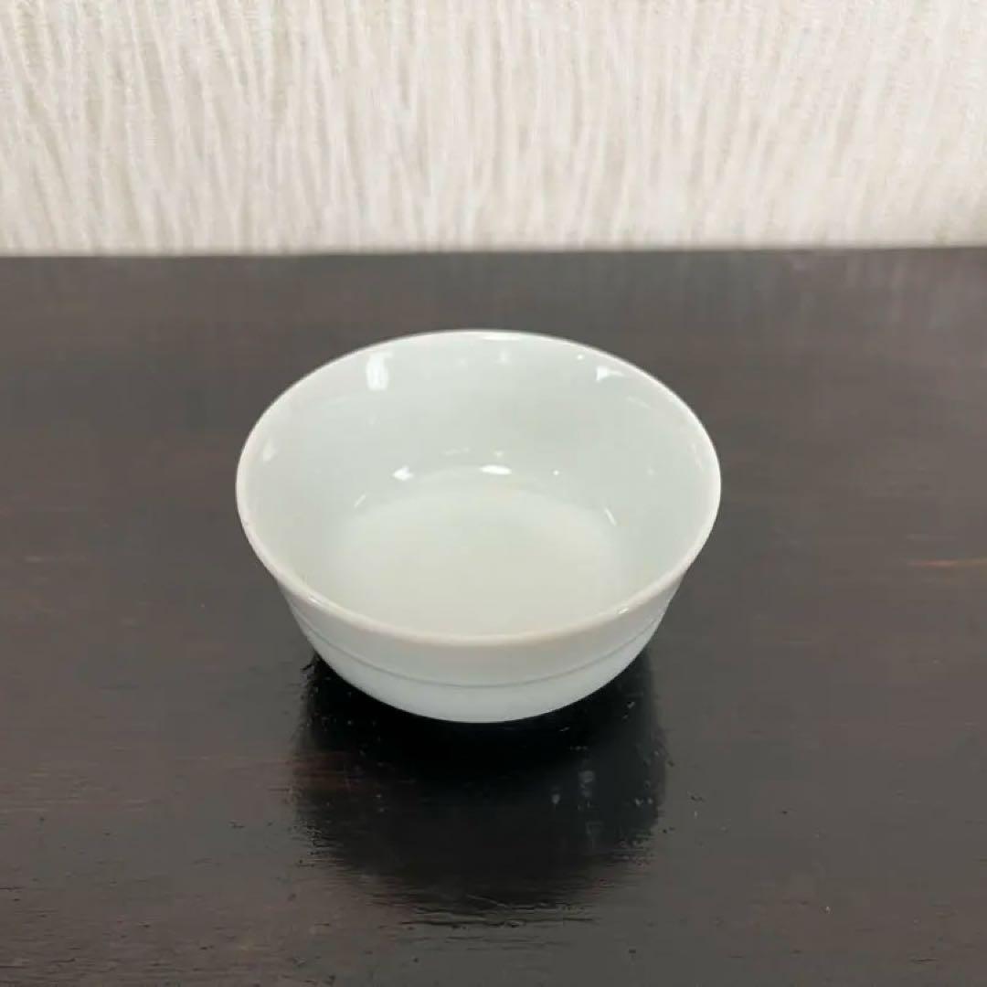 白磁　胴紐　盃
