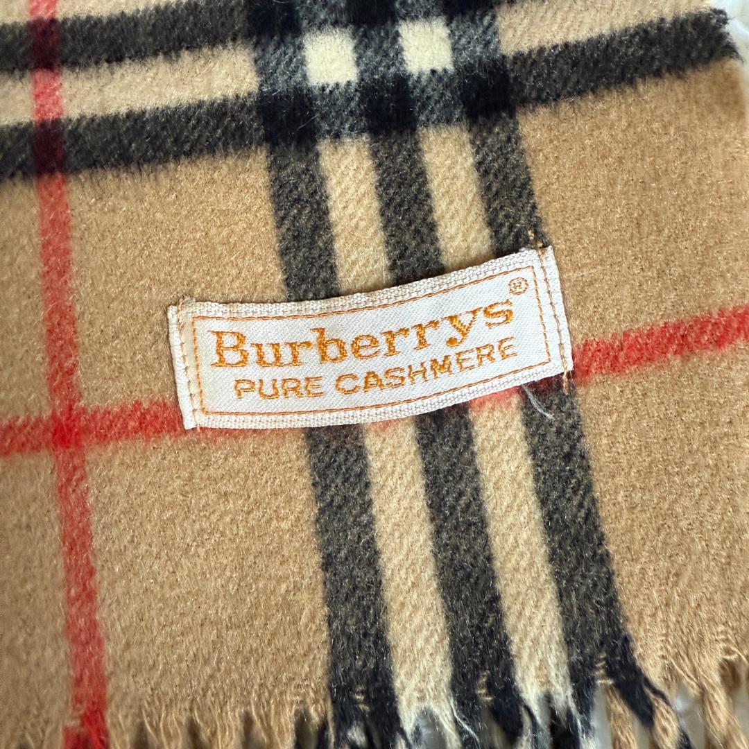 バーバリー マフラー ピュアカシミア ノバチェック BURBERRY