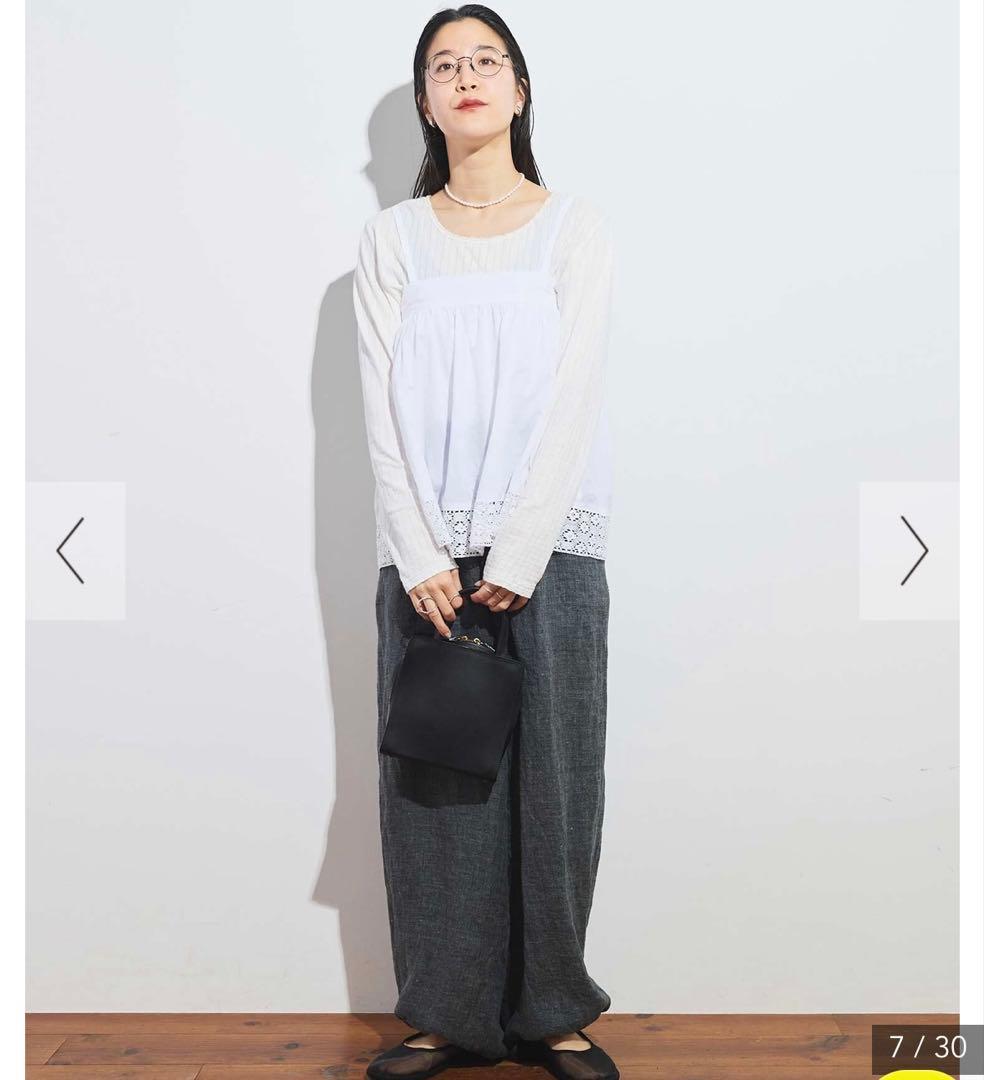 トップス fig London Betty apron