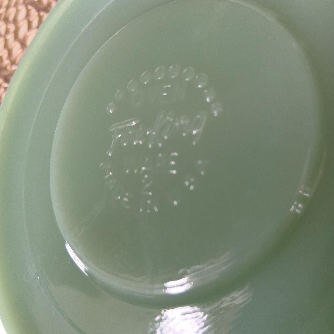 ファイヤーキング ミントグリーン カップとソーサー