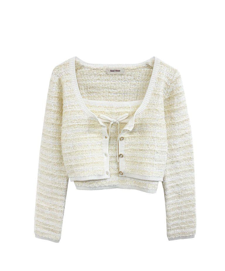 Rosé Muse Tweed ensemble knit(新品未使用)