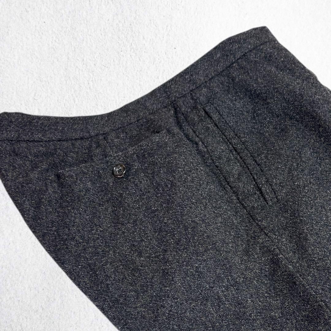 JIL SANDER ジルサンダー ウールテーパードパンツ 54(XL)グレー