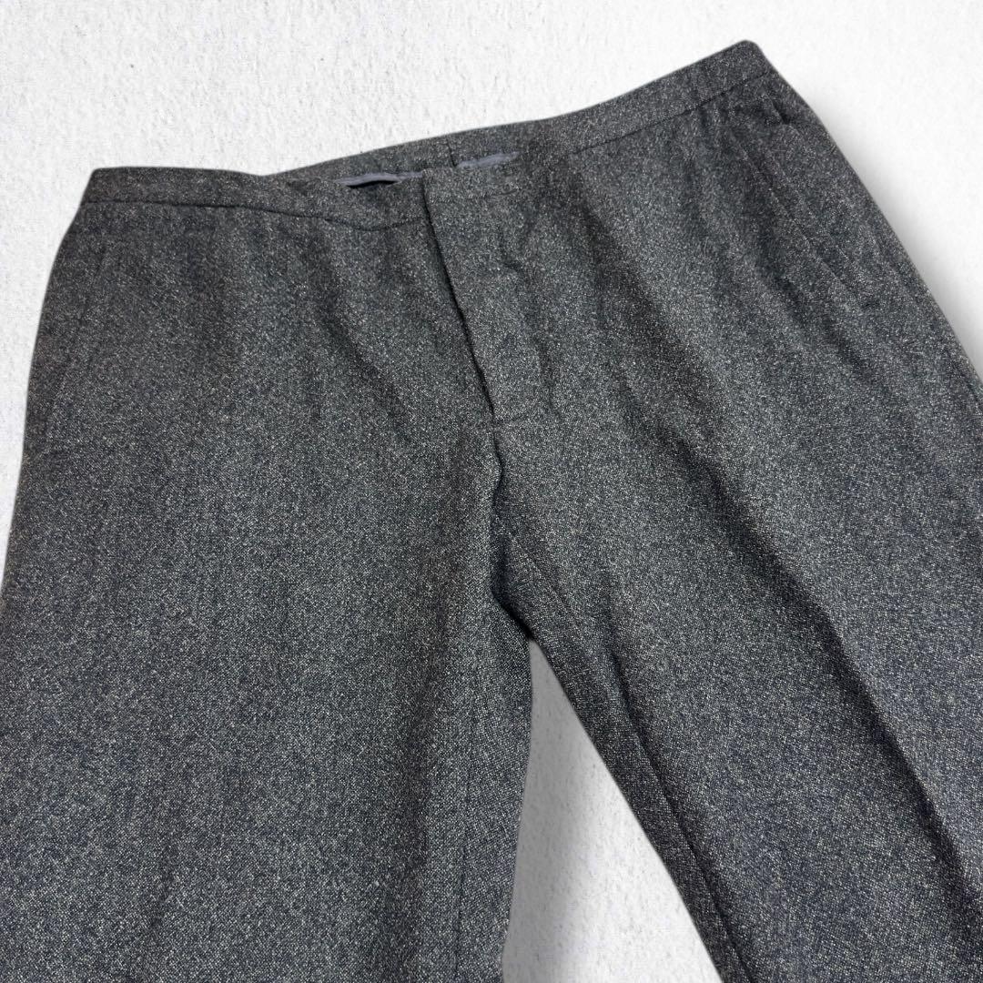 JIL SANDER ジルサンダー ウールテーパードパンツ 54(XL)グレー