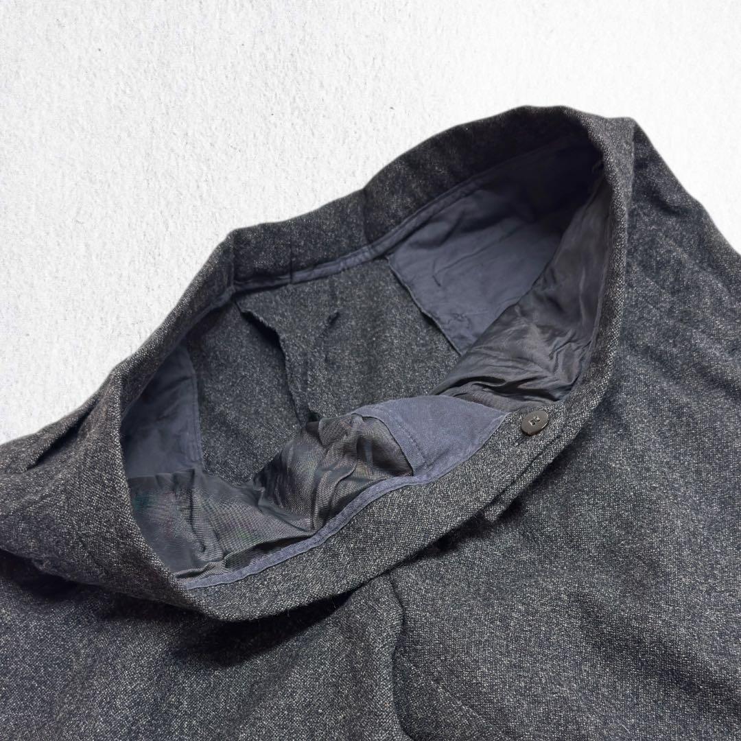 JIL SANDER ジルサンダー ウールテーパードパンツ 54(XL)グレー