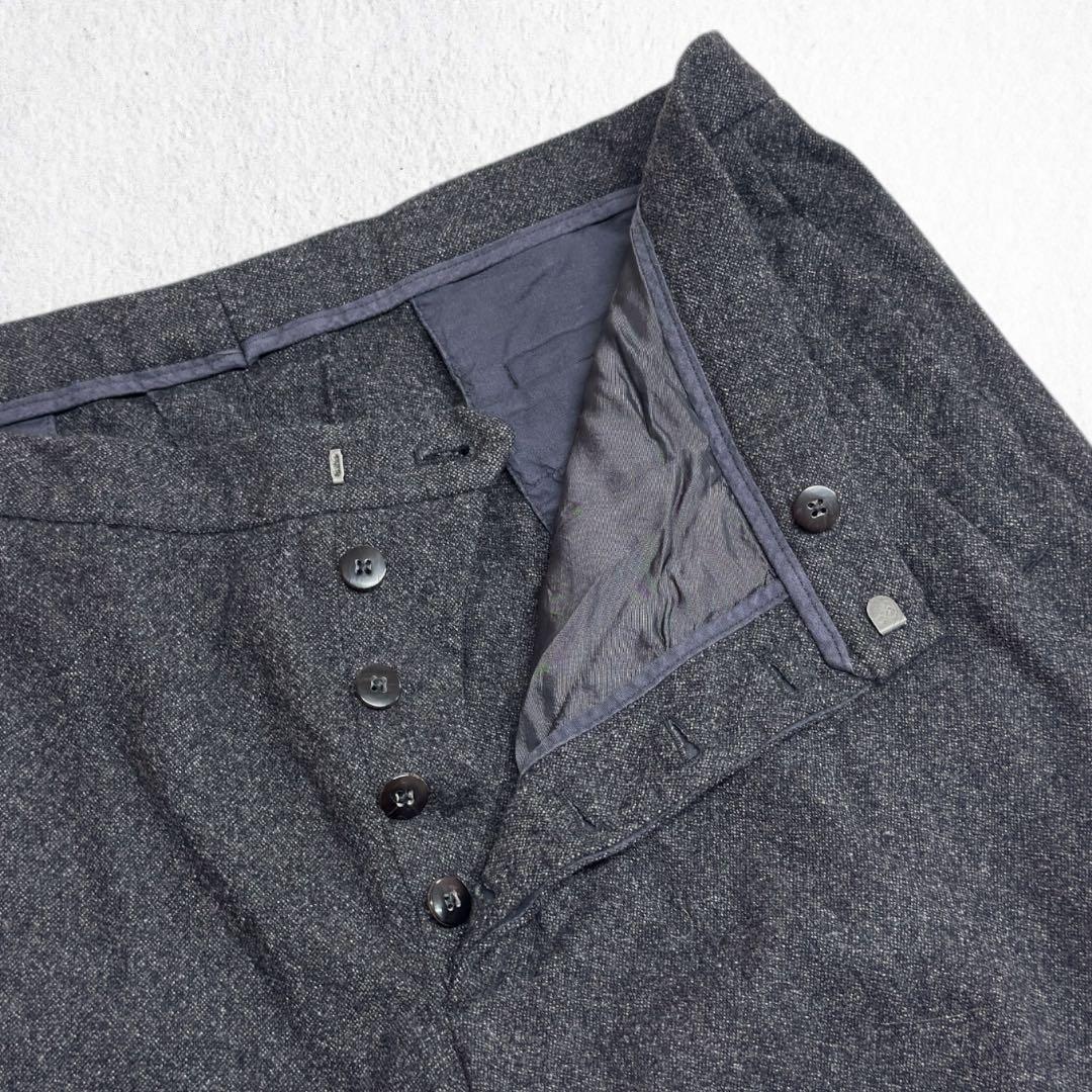 JIL SANDER ジルサンダー ウールテーパードパンツ 54(XL)グレー