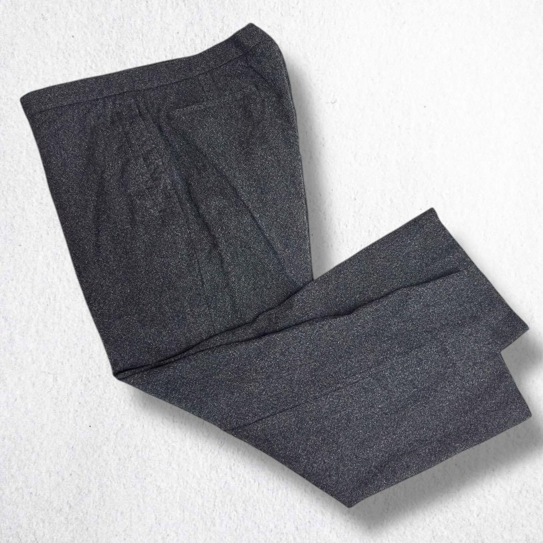 JIL SANDER ジルサンダー ウールテーパードパンツ 54(XL)グレー