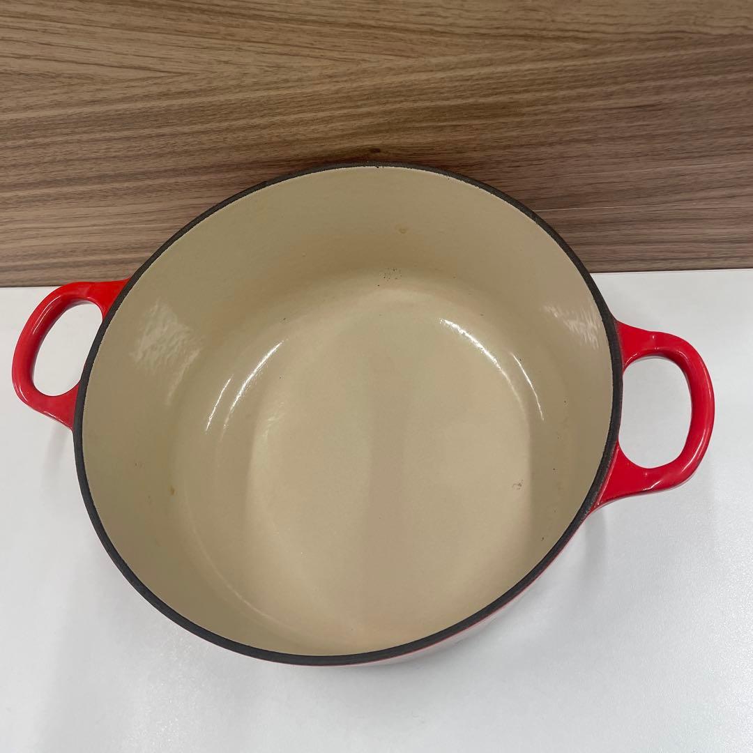 ウ*ム様 LE CREUSET 赤 両手鍋 20センチ