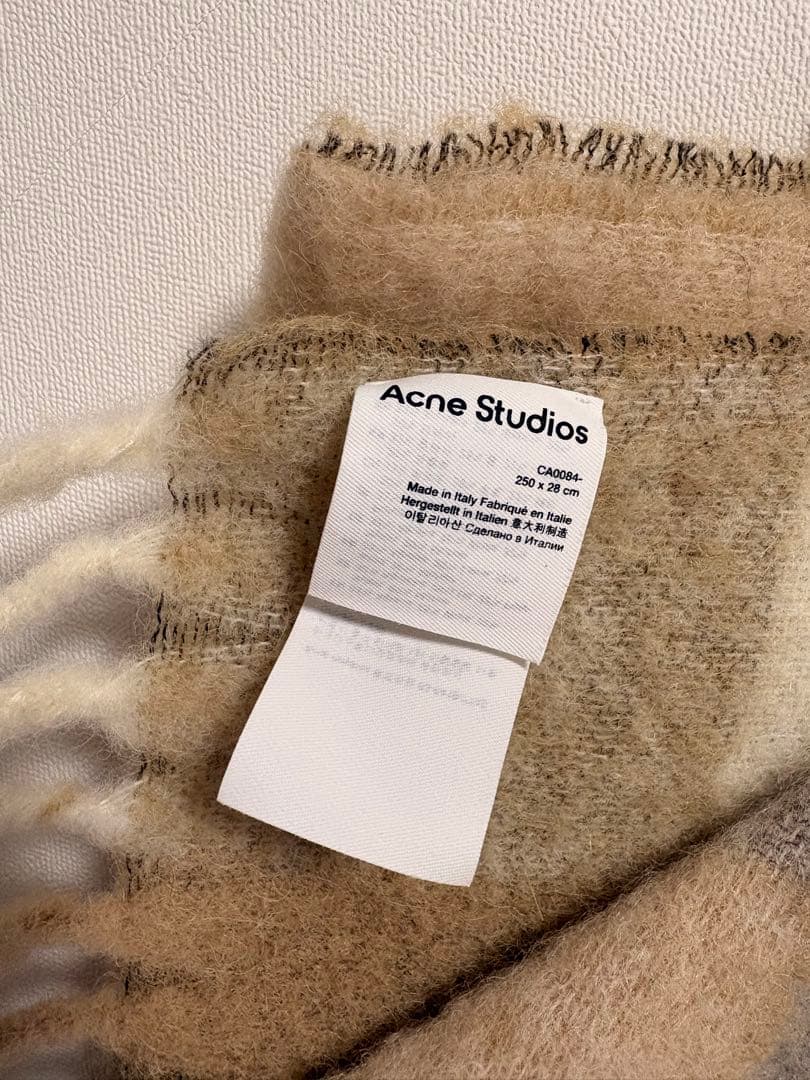 Acne Studios マフラー　ベージュ