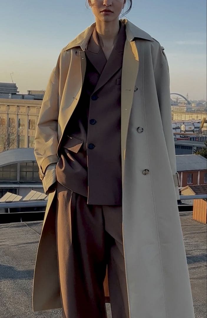★新品タグ付き★ ZARA コントラスト トレンチコート