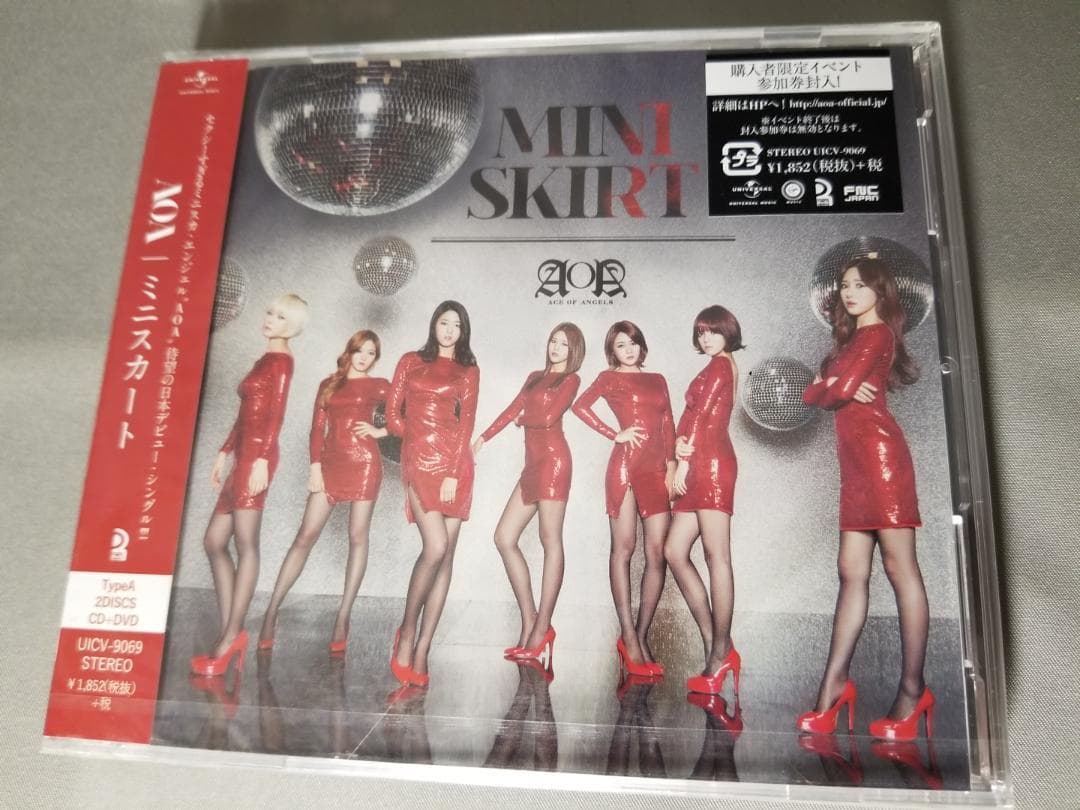 未開封新品◇ミニスカート(Type A)(DVD付) AOA◇UICV9069