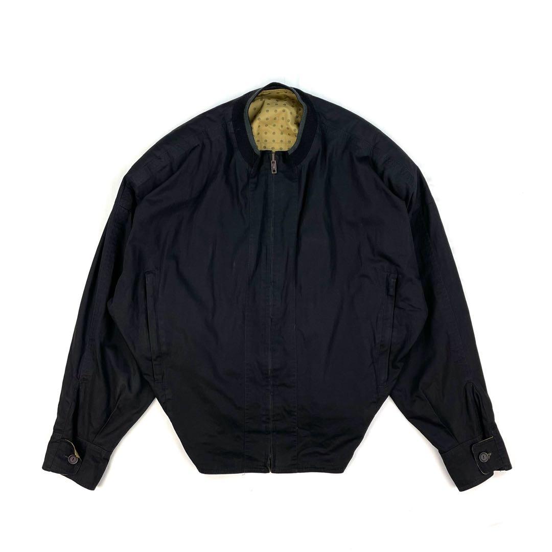 【至高イタリア製】 VERSACE リバーシブル　ブルゾン　ジャケット　ショート