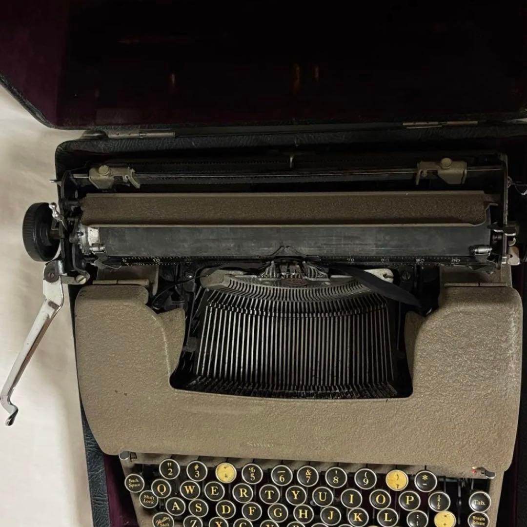 【可動品・箱付】 Smith Corona タイプライター USA スミスコロナ