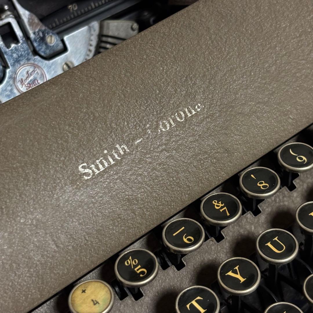 【可動品・箱付】 Smith Corona タイプライター USA スミスコロナ