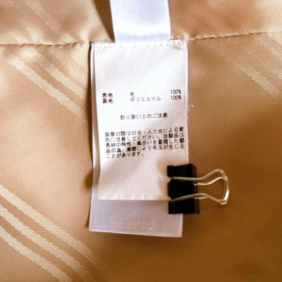 ブルックス ブラザーズ 346 ウール ステンカラー ロングコート M