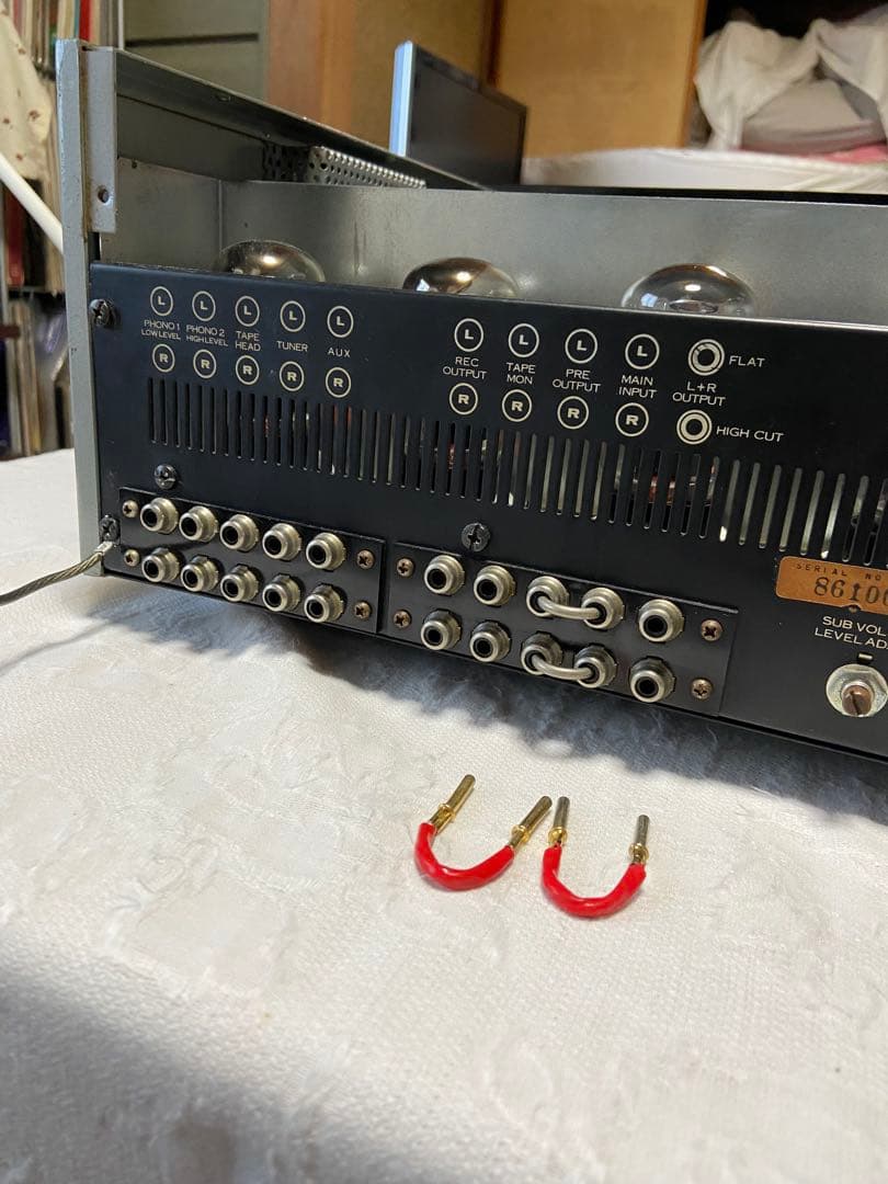 サンス　銘機 AU111 管球プリメインアンプ　動作品使用中