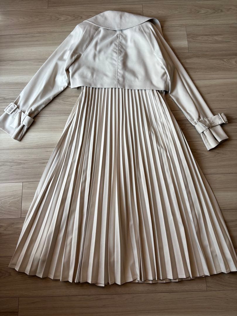CELFORD 4wayプリーツトレンチコート