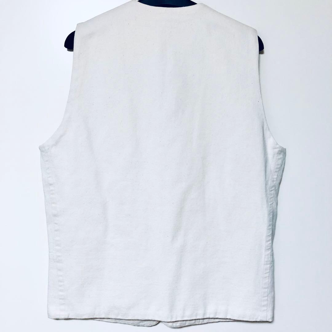 90s JOSEPH HOMME LONDON ジャーキン コットン ベスト