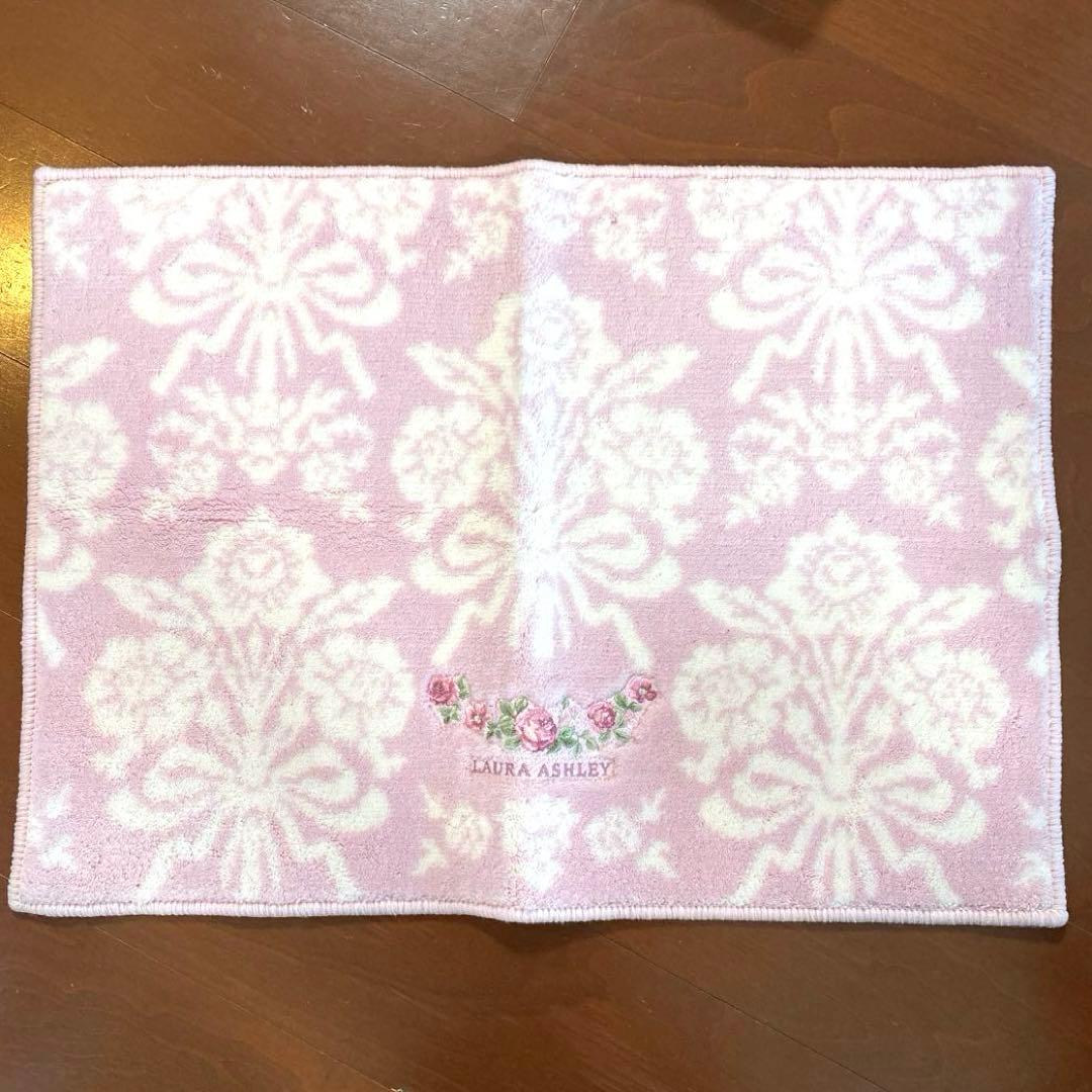 【未使用品】ローラアシュレイ　バスマット・トイレマットセット