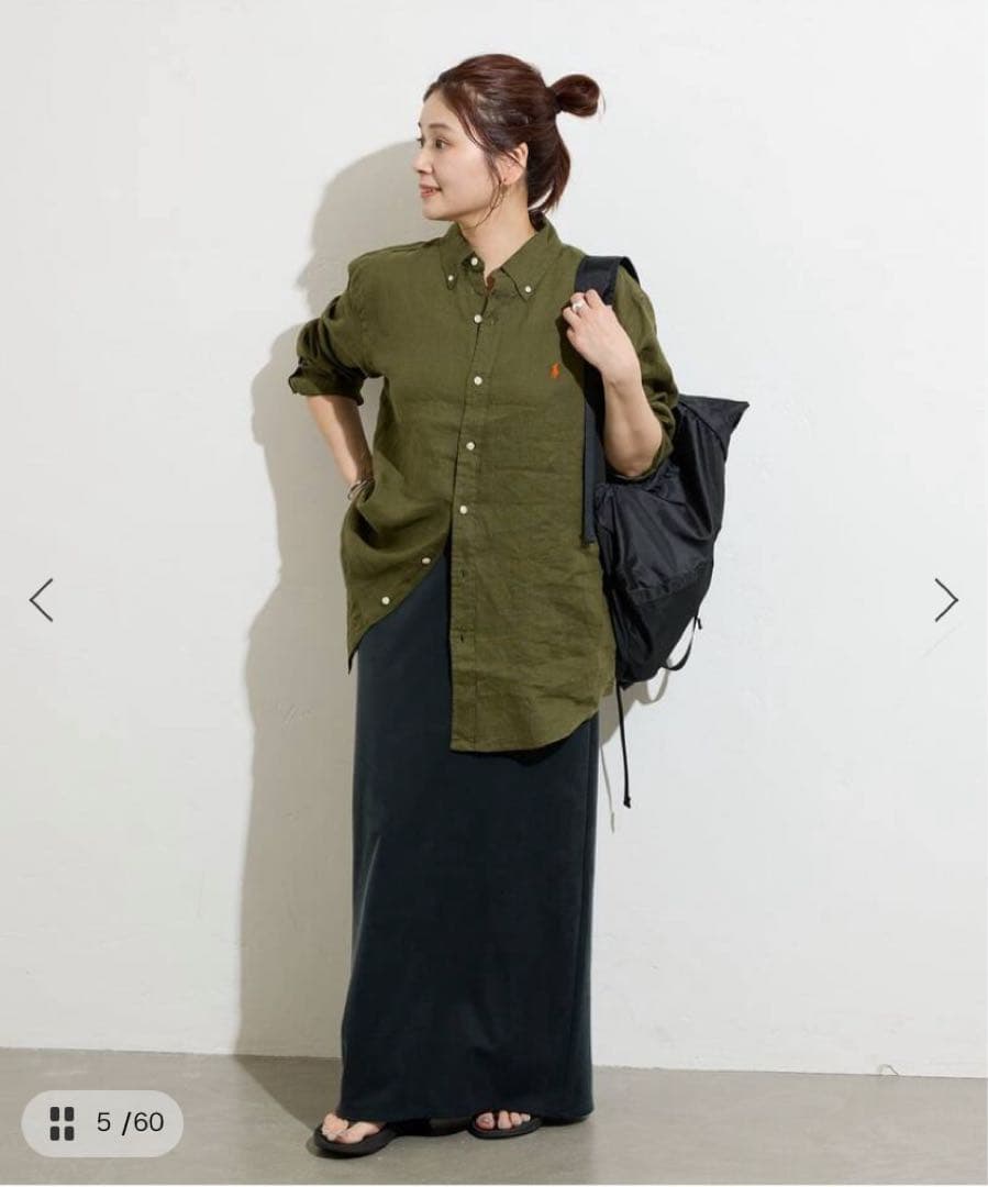 hiroJOURNAL STANDARDフィブリルキュプラスカート
