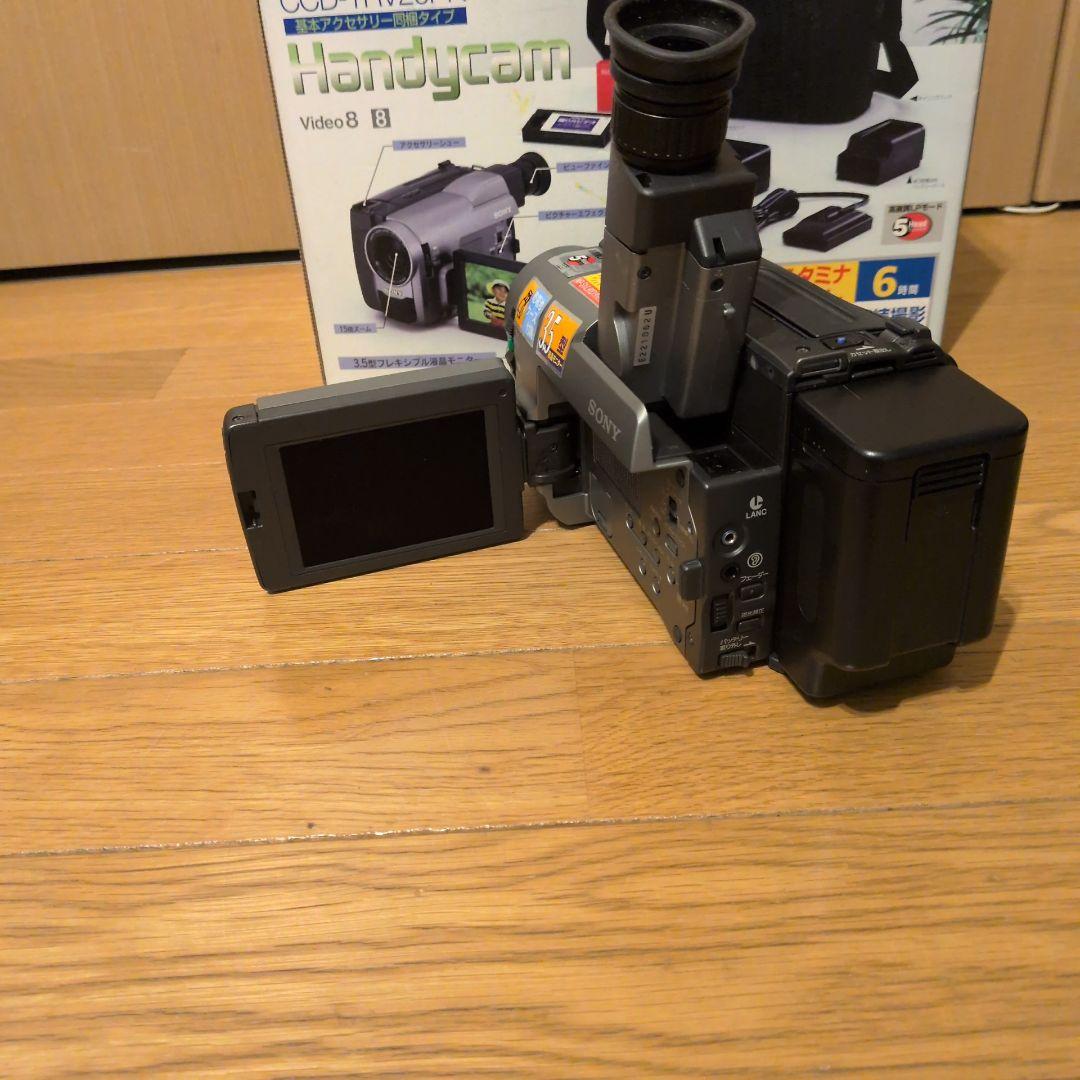 【美品】希少　SONY ソニービデオカメラ　 CCD-TRV20　Video8