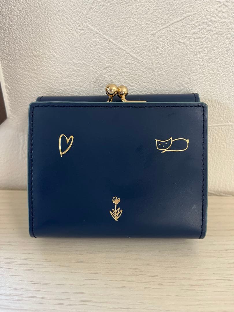 新品 ポールスミス 折り財布 がま口3つ折り財布 ミニ財布 ミックスドゥードゥル