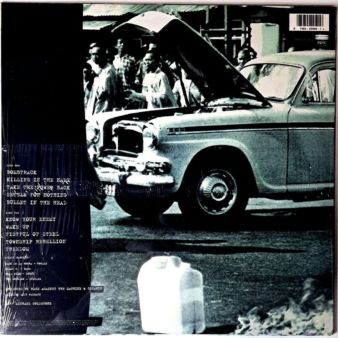 オリジナル　Rage Against The Machine　LP　シュリンク付