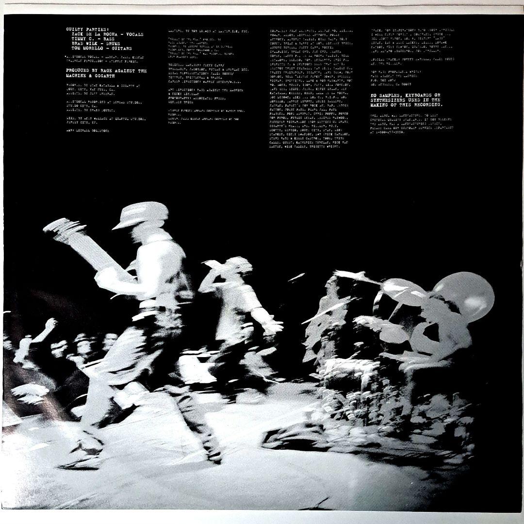 オリジナル　Rage Against The Machine　LP　シュリンク付