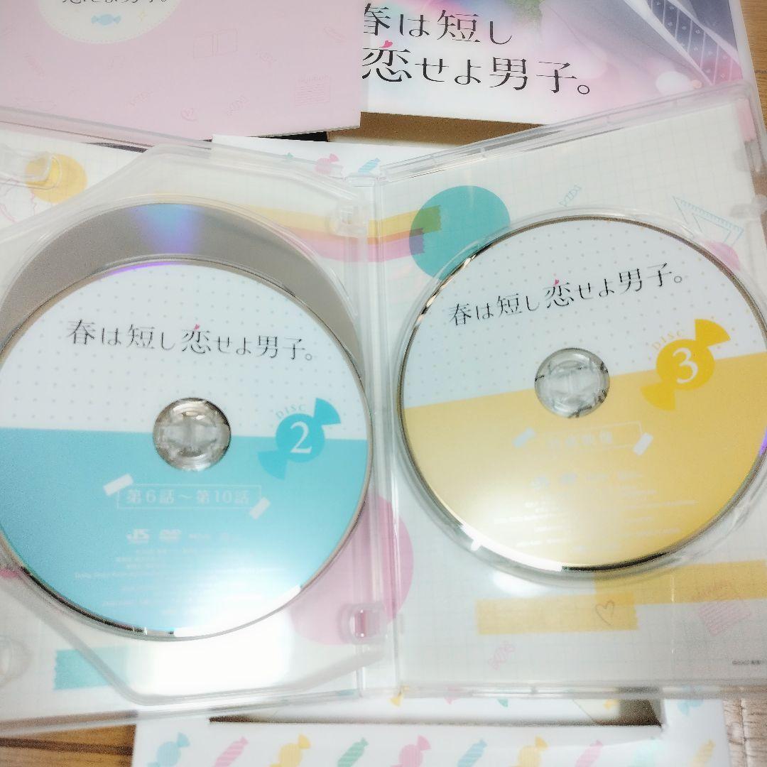 ドラマ　シンドラ　春は短し恋せよ男子。　DVD BOX　3枚組　美少年　美 少年