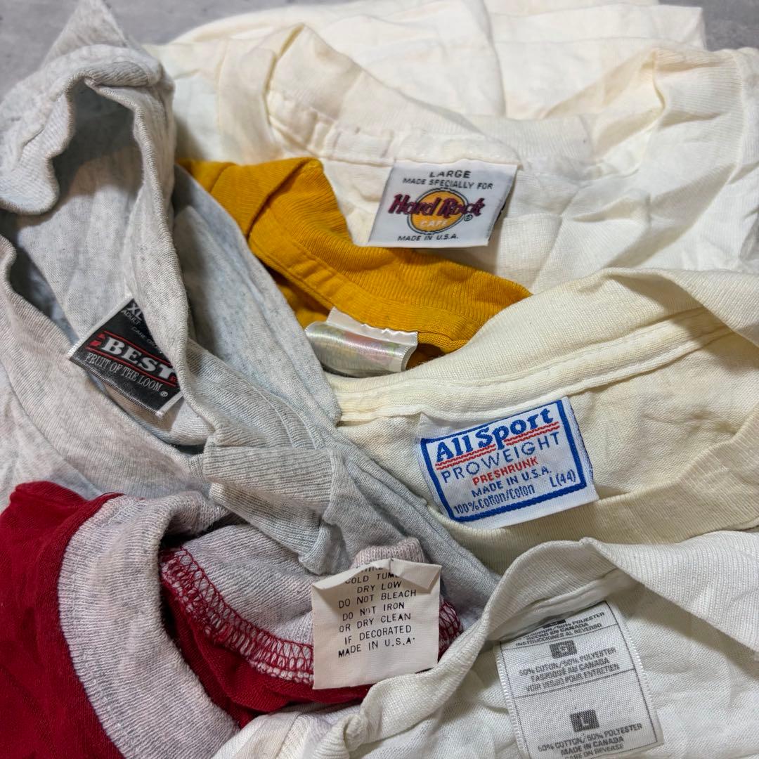 US古着 90s シングルステッチ Tシャツ 14枚まとめ売り 卸 メンズサイズ