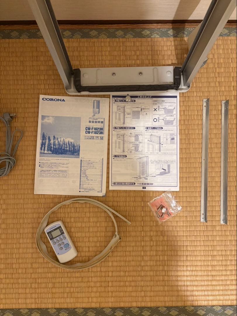コロナ　窓用エアコン CW-F1623R 2023年製