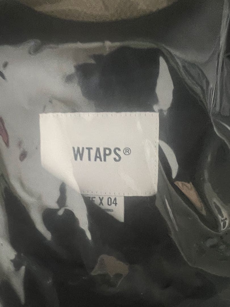 オラWTAPS 2024FW FINDER LS NYLON BLACK