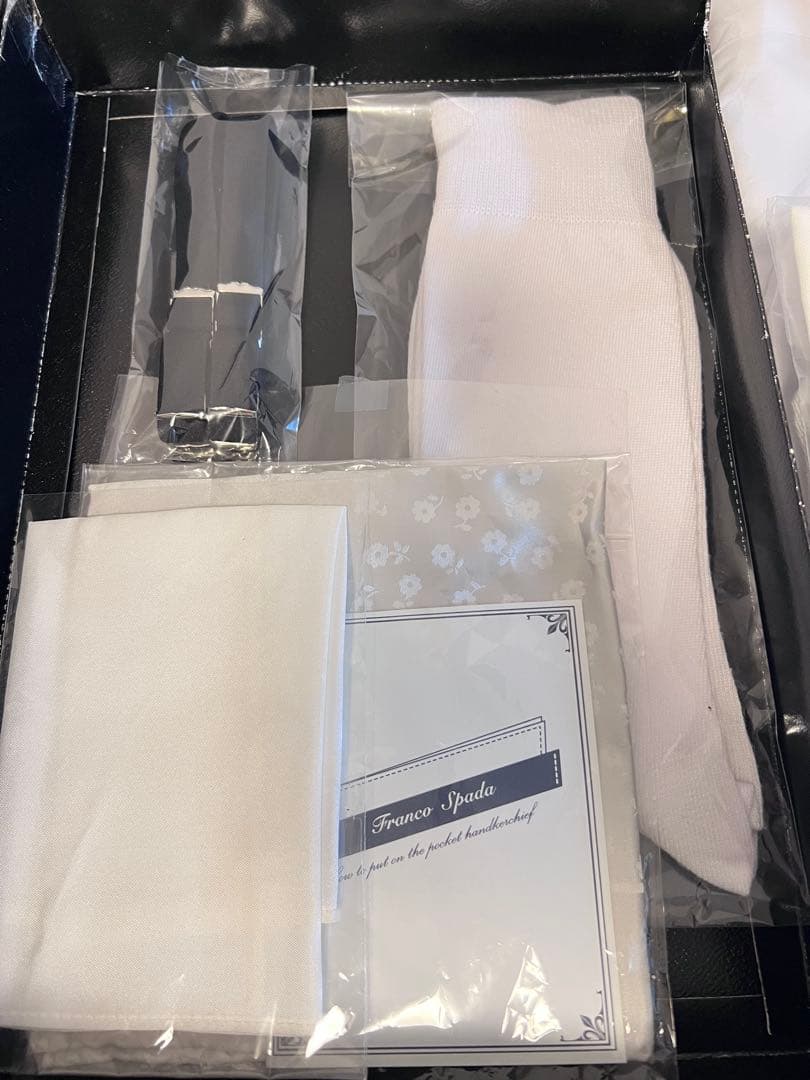 【値下】タキシード　新郎小物セット　シャツ　　プリマカーラ　結婚式
