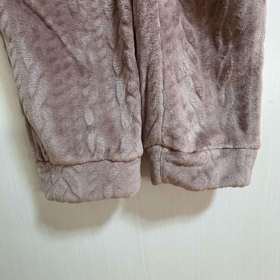【新品】ナルエー ムーンタン パジャマ［M〜L］モコモコ ブラウン 茶 秋冬