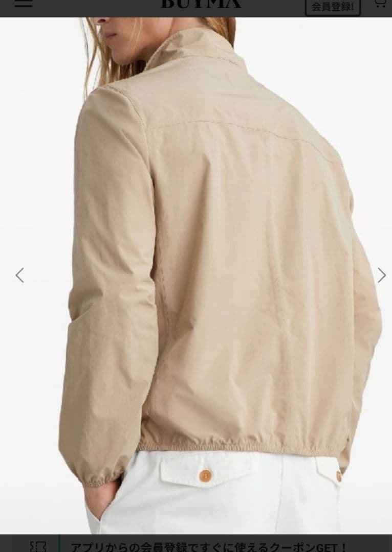 BRUNELLO CUCINELLI ポリエステルナイロンアウター 52サイズ