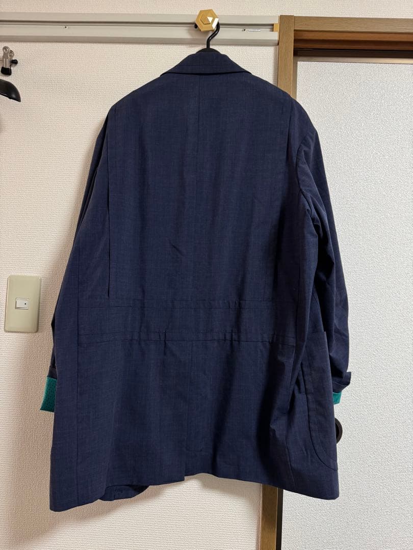Kolor 22ss ウーリータフタジャケット ブルー 1