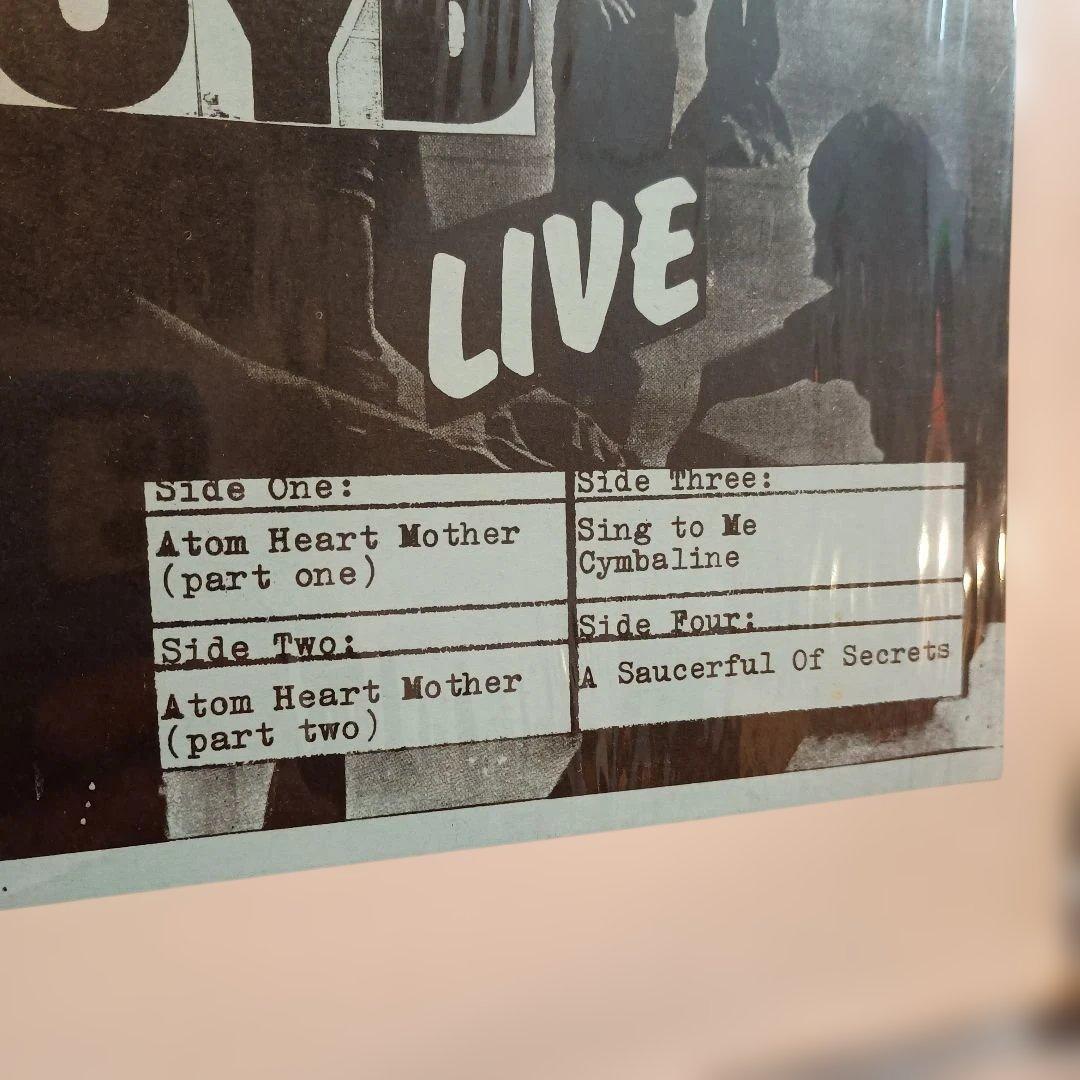 ✨️激レアブート盤 Pink Floyd Live 2枚組 レコード 1970