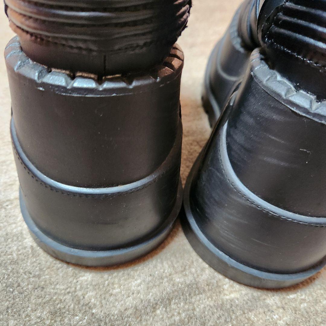 デモニア　STOMP-13 ブラック　ウェッジソール　ブーツ　厚底　スニーカー