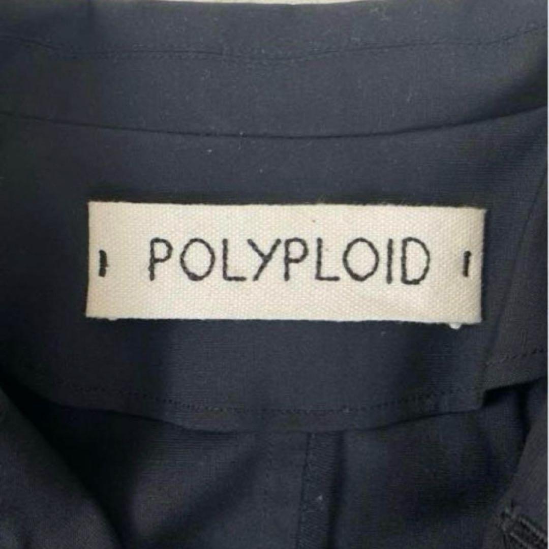 POLYPLOID ポリプロイド 3B テーラードジャケット 黒 ブラック