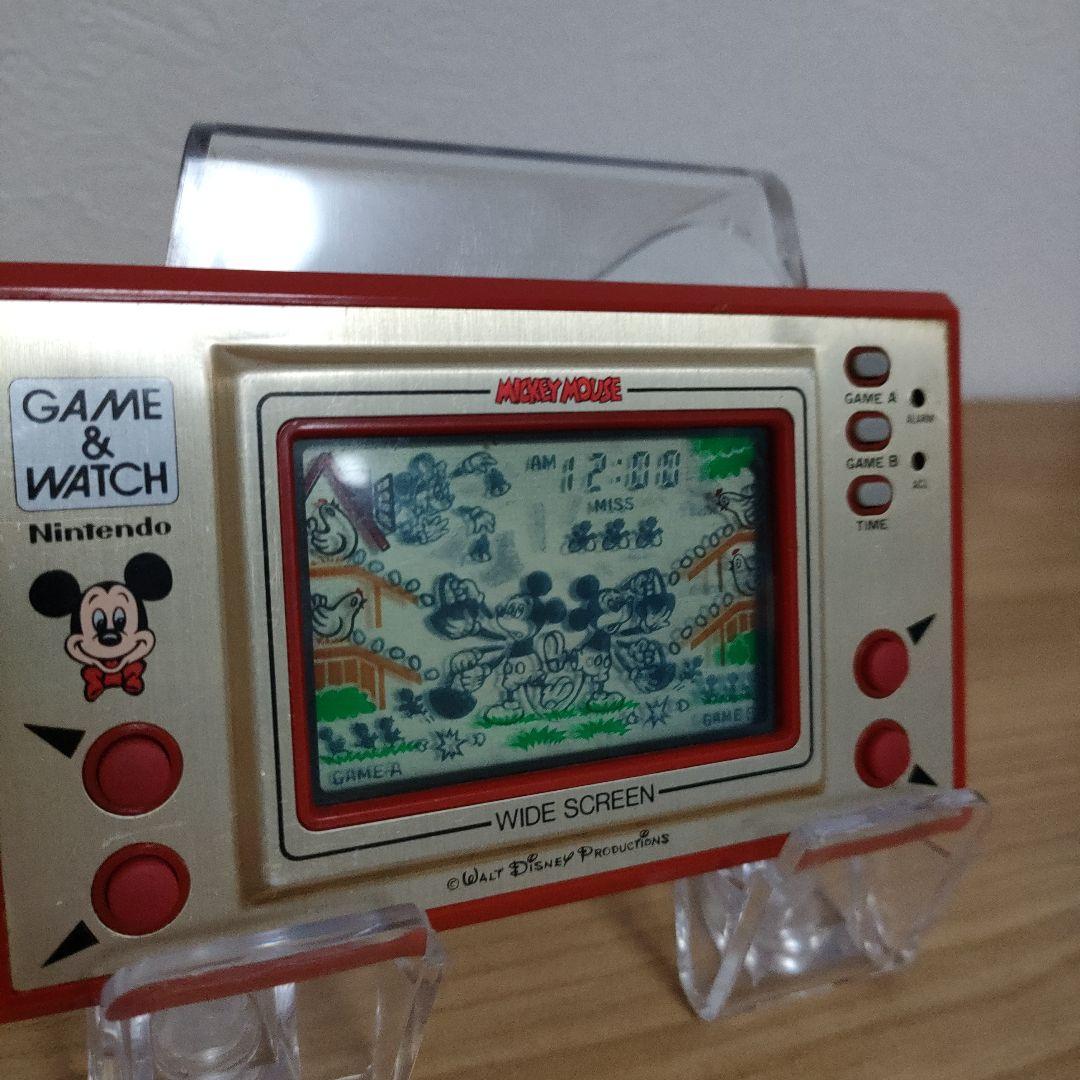ゲーム＆ウォッチ　ミッキーマウス　Nintendo　任天堂　メンテナンス済み