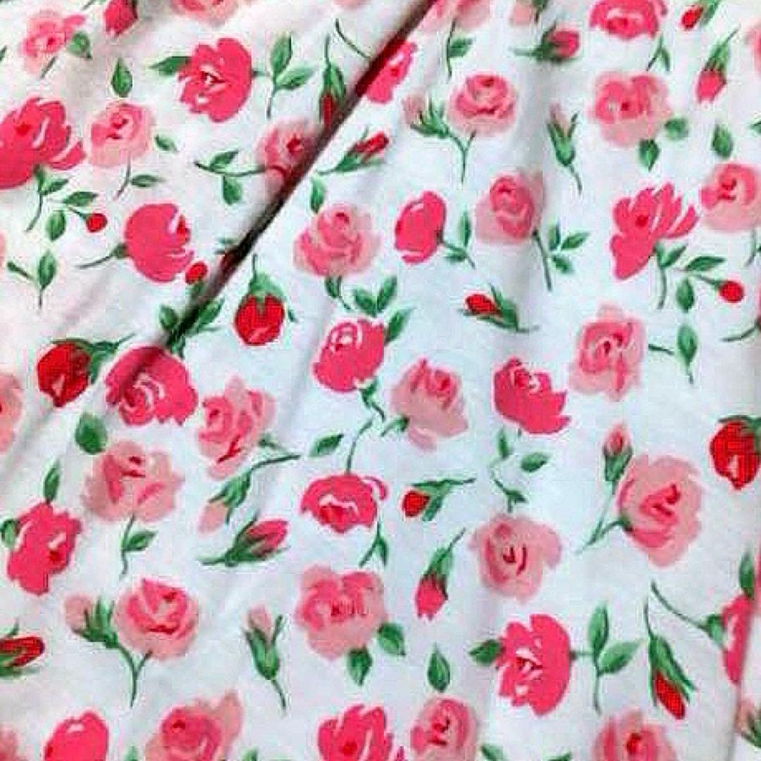 希少 激かわ ✨【極美品】セリーヌ ワンピース オーバーパンツ 花柄 80 90