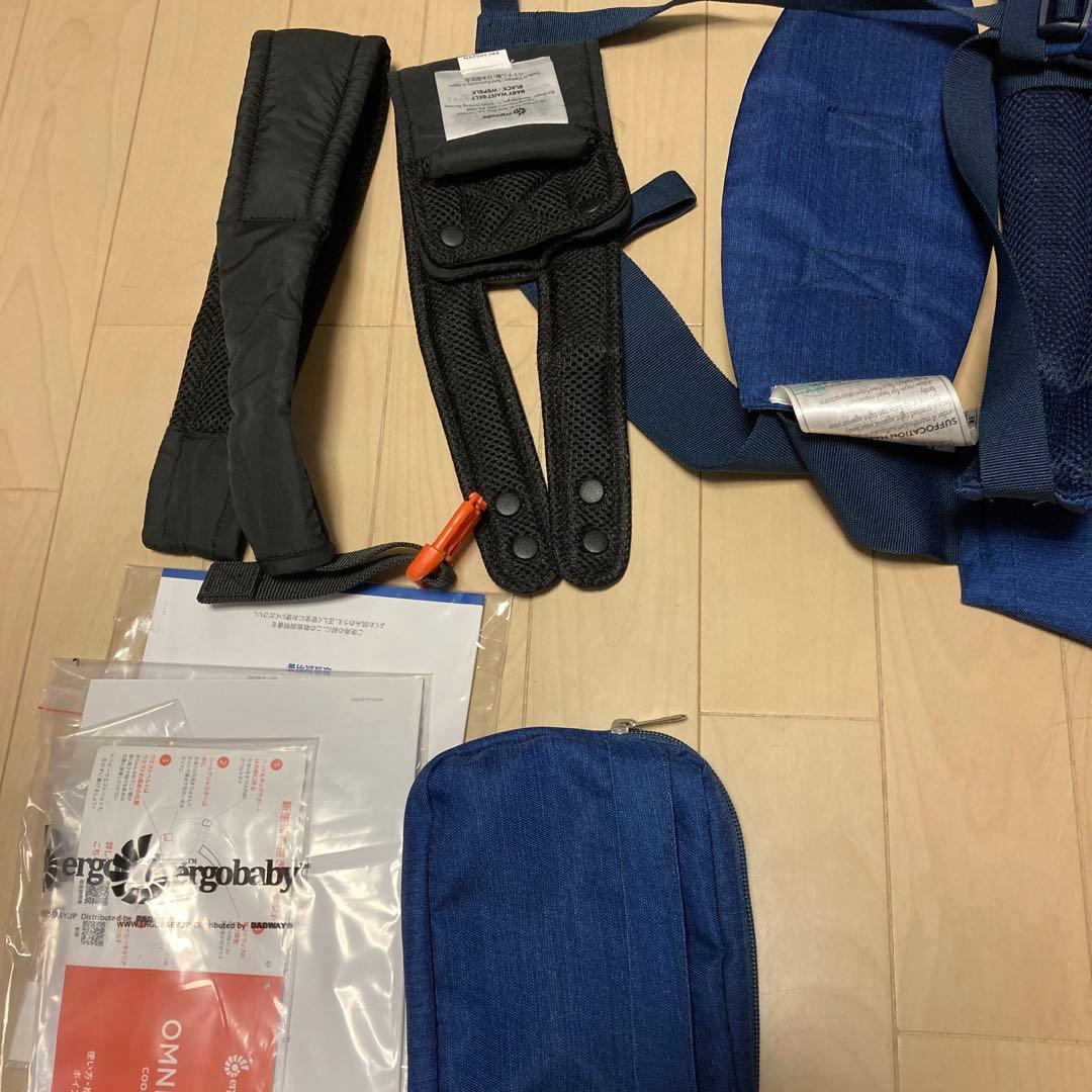 ergobaby OMNI 360 ネイビー抱っこひも　美品　エルゴ