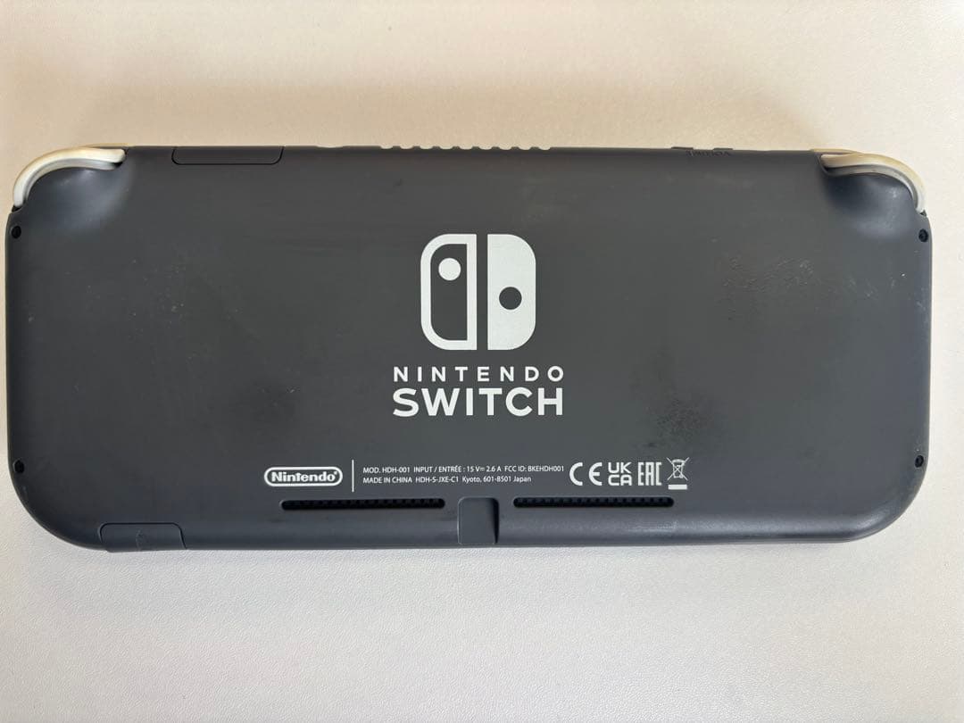 d*9様 【海外製・ジャンク】NintendoSwitch Lite グレー 充