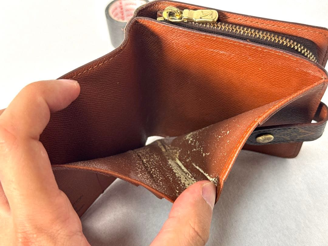 LOUIS VUITTON 折り財布 モノグラム モノグラム コンパクトジップ