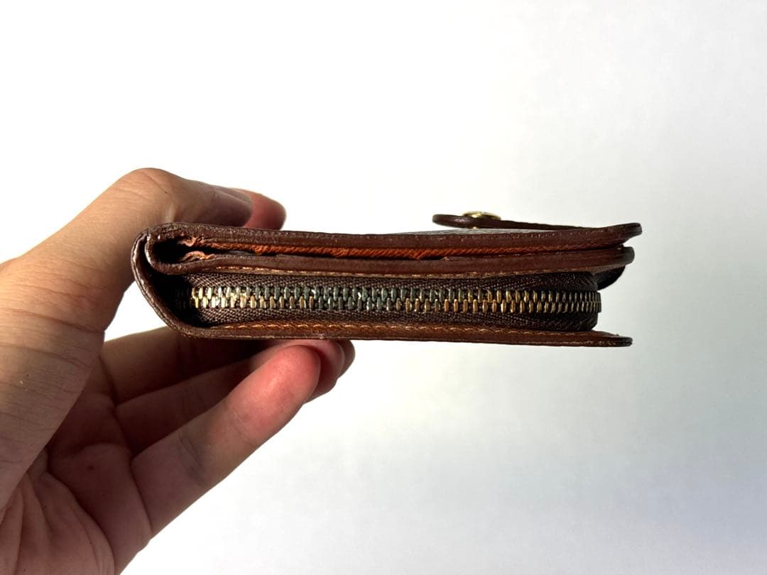 LOUIS VUITTON 折り財布 モノグラム モノグラム コンパクトジップ